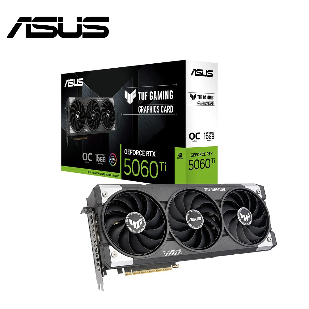 【ASUS 華碩】TUF-RTX5060TI-O16G-GAMING 顯示卡
