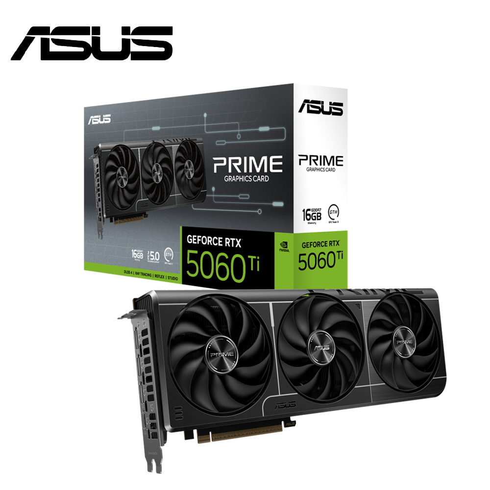 【ASUS 華碩】PRIME-RTX5060TI-16G 顯示卡