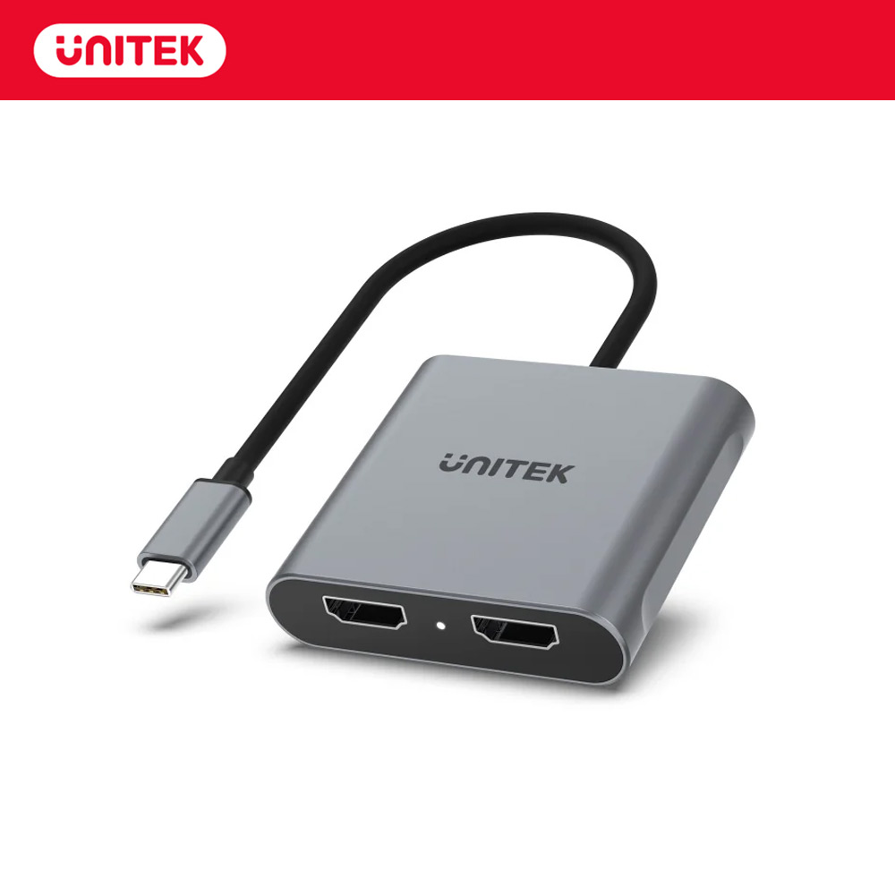 【UNITEK】C TO 雙HDMI 2.0轉接器 V1404B