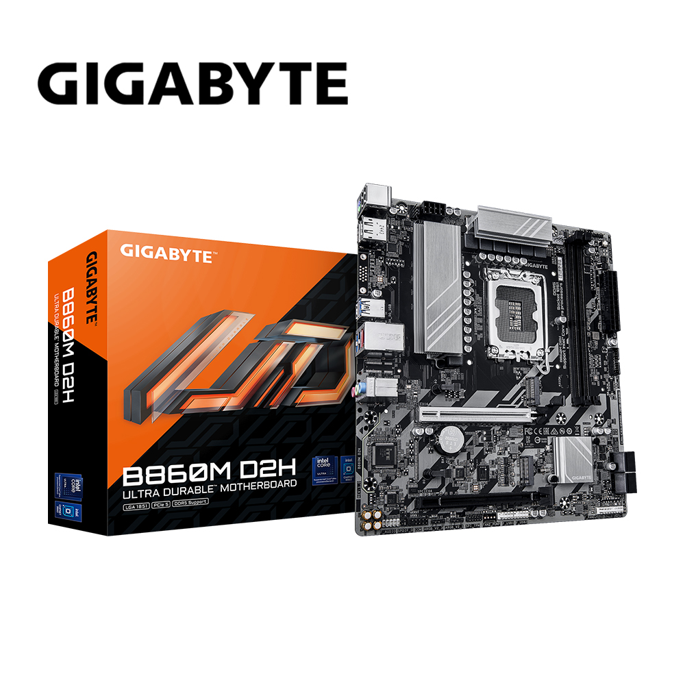 【GIGABYTE 技嘉】B860M D2H DDR5 主機板