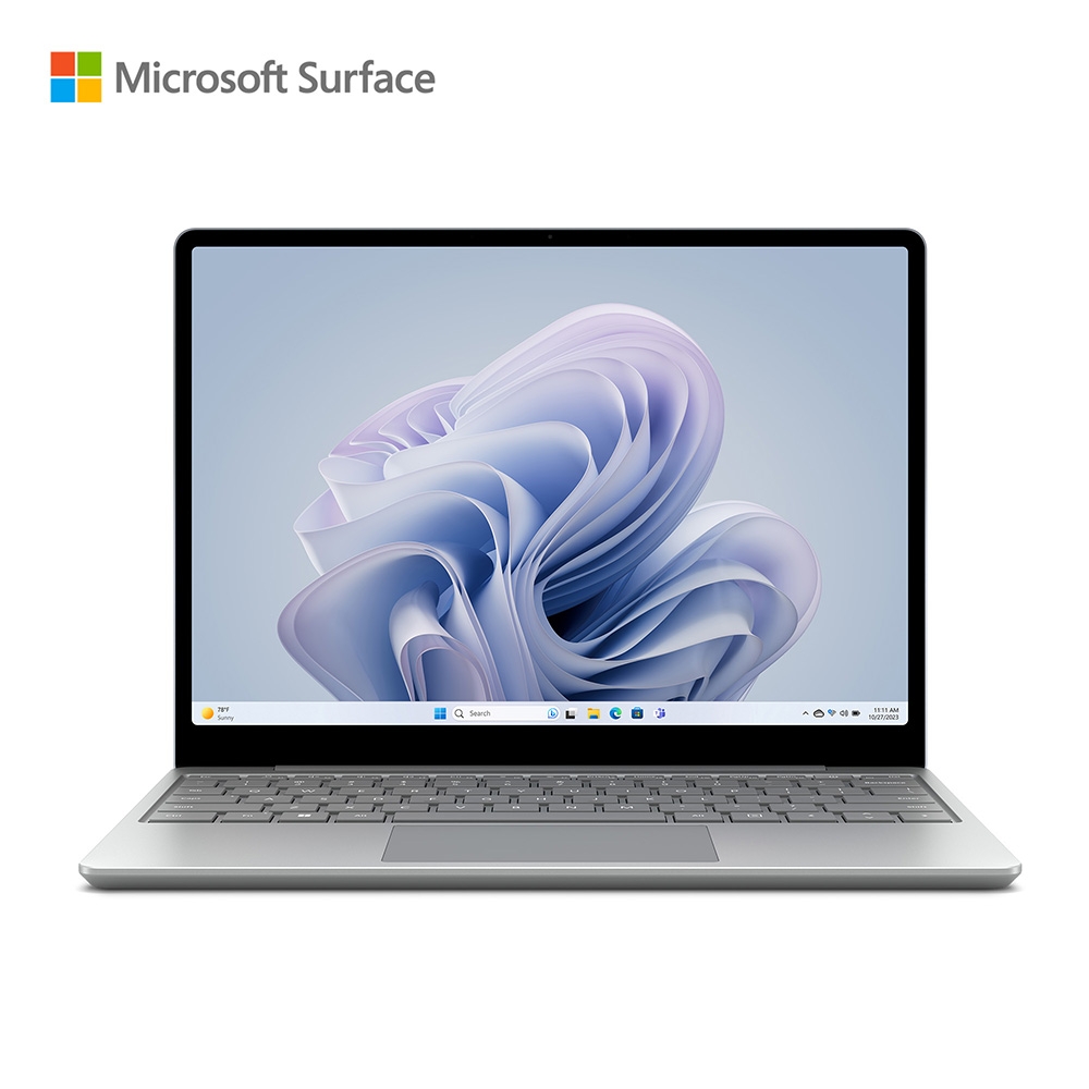 【Microsoft 微軟】Surface Laptop Go 3 12.4吋 i5 觸控筆電｜白金