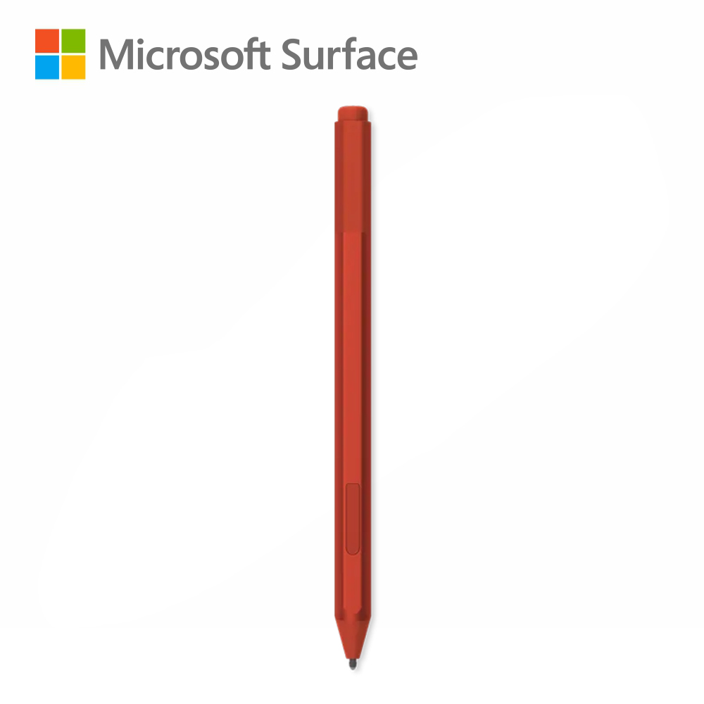 【Microsoft 微軟】Surface 手寫筆 EYU-00045｜緋紅