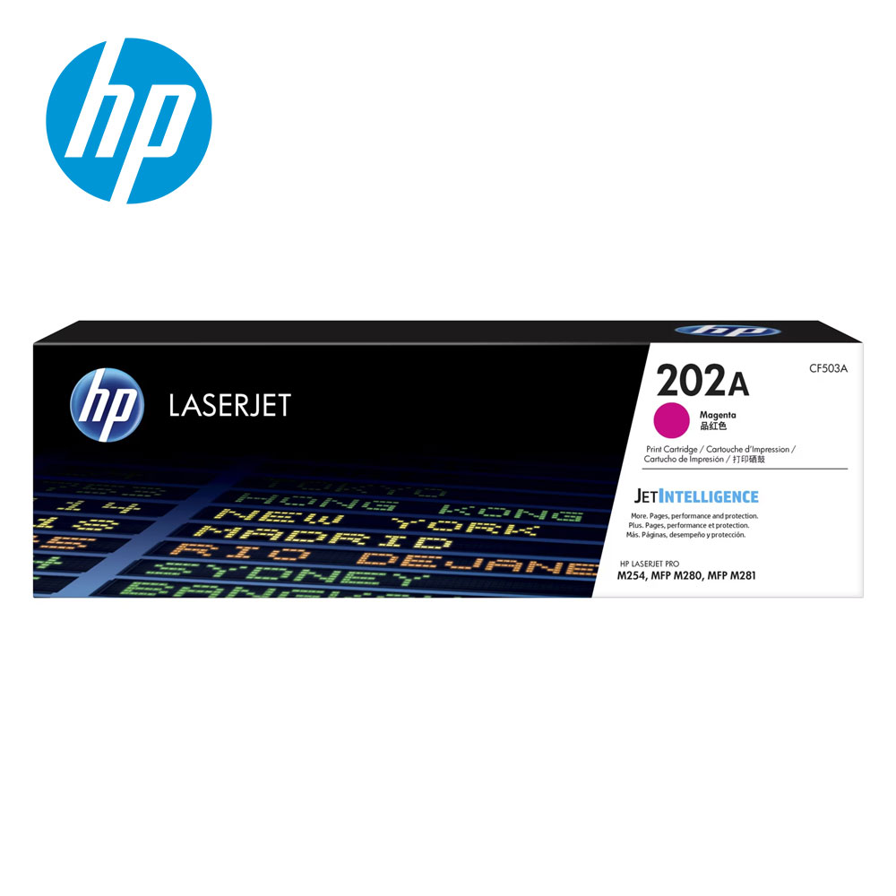 HP 202A 洋紅色 原廠 LaserJet 碳粉匣 (CF503A)
