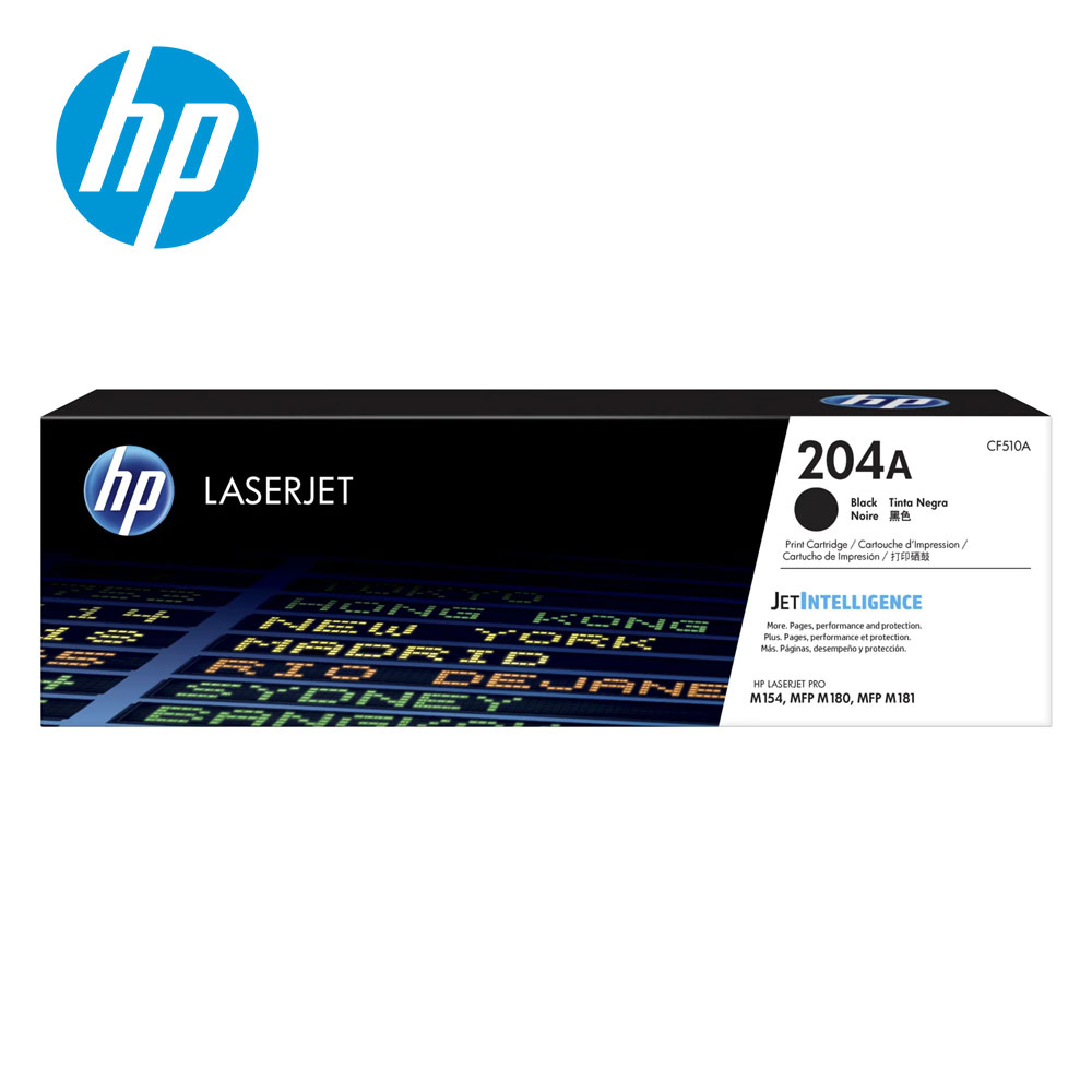 【HP 惠普】204A 黑色 原廠 LaserJet 碳粉匣 CF510A