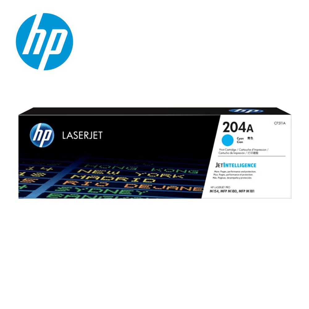 【HP 惠普】204A 青色 原廠 LaserJet 碳粉匣 CF511A