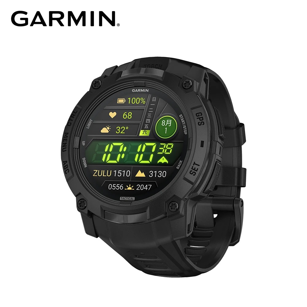 【GARMIN】INSTINCT 3 AMOLED 本我系列GPS腕錶 50mm《軍事戰術版》