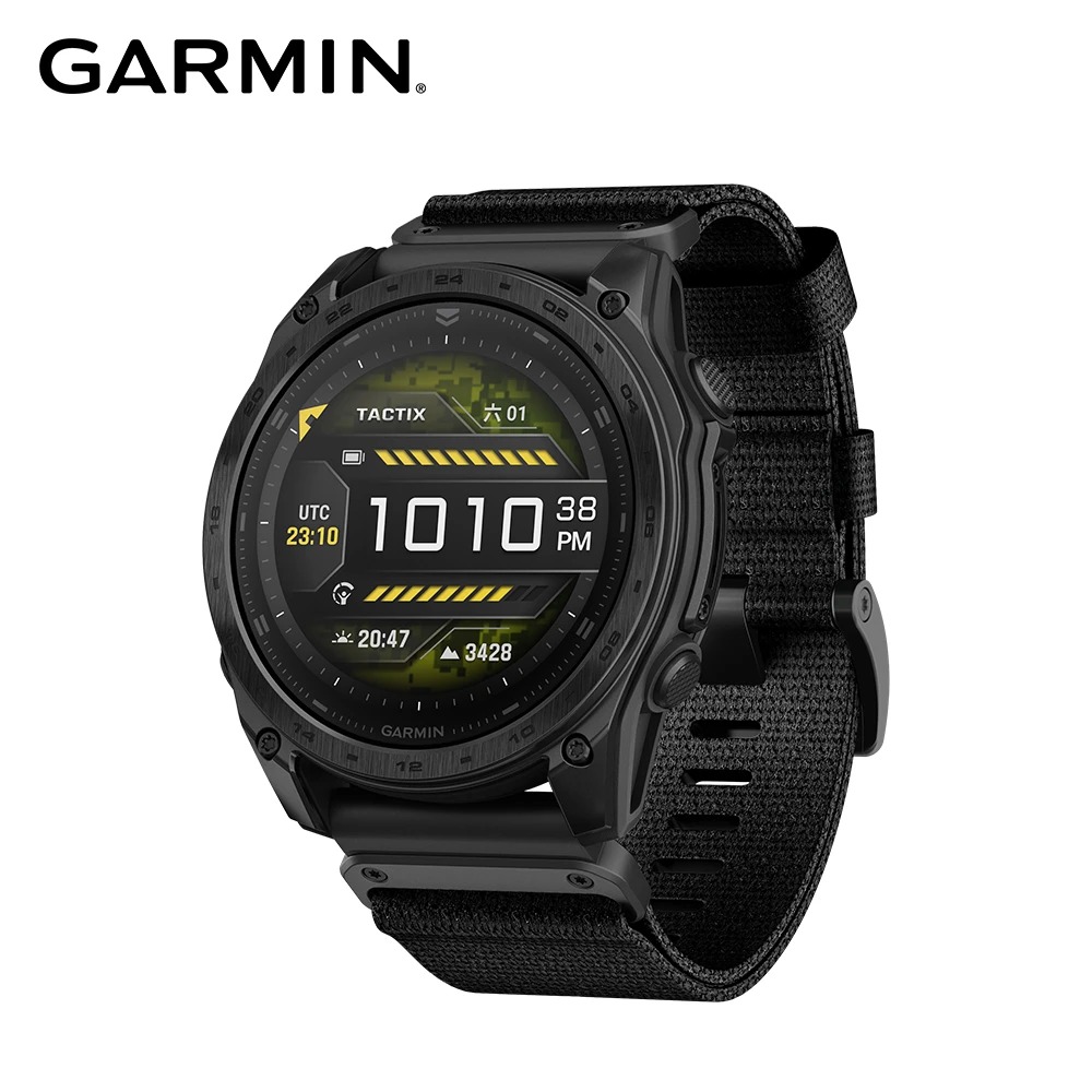【GARMIN】tactix 8 AMOLED Edition 全方位進階軍用戰術錶