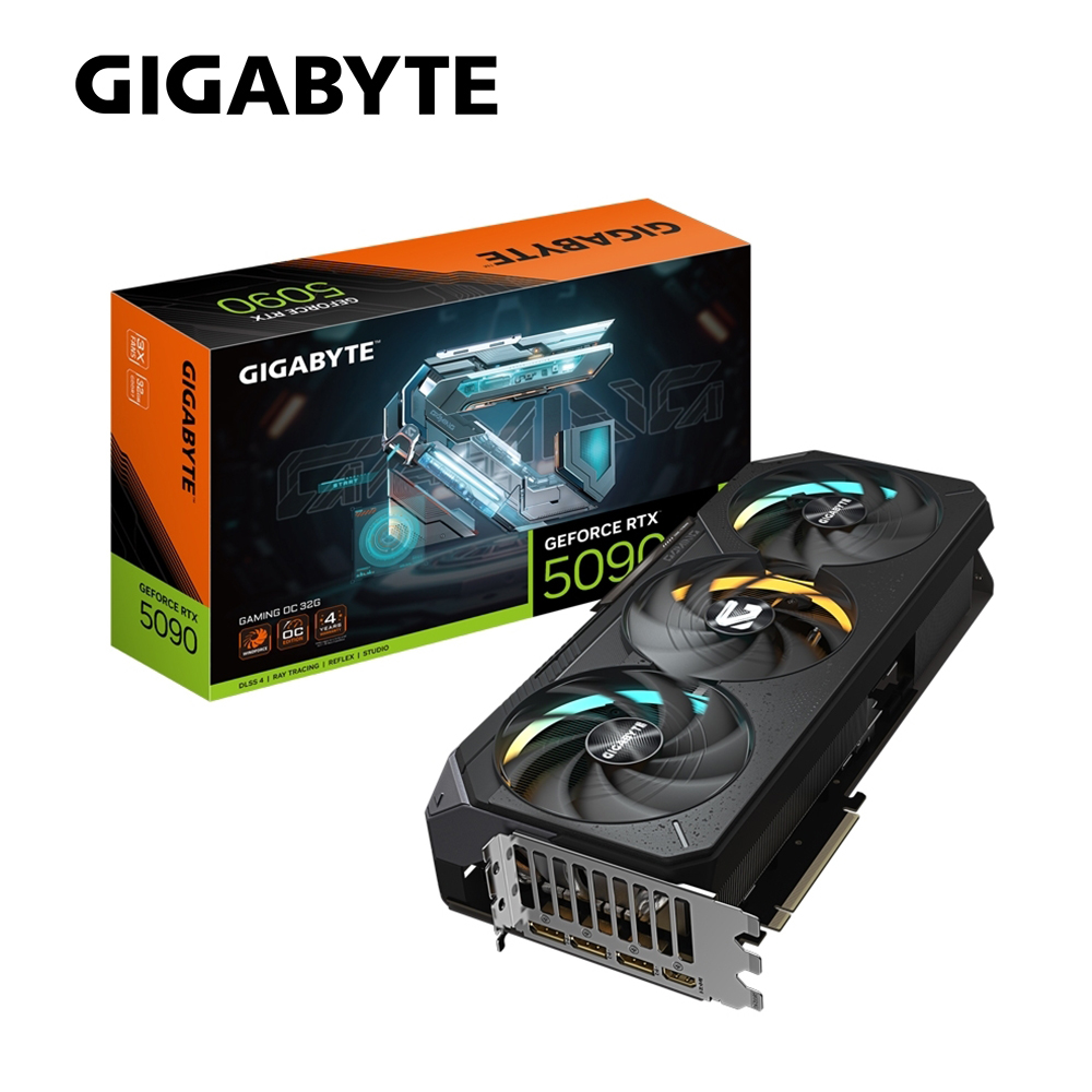【GIGABYTE 技嘉】RTX 5090 GAMING OC 32G 顯示卡