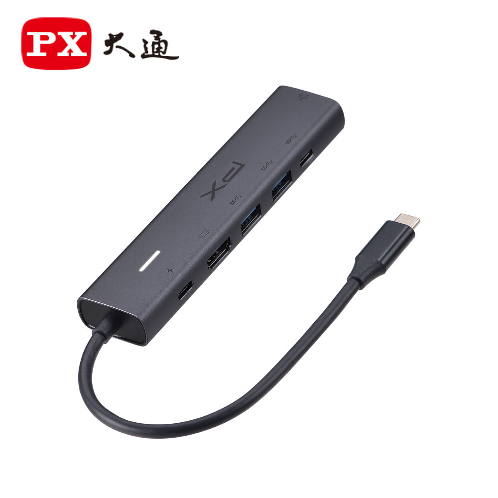 【PX大通】C6-21R USB TYPE C 6合1高畫質影音轉換器