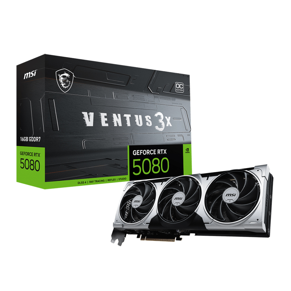 【MSI 微星】RTX5080 16G VENTUS 3X OC PLUS 顯示卡
