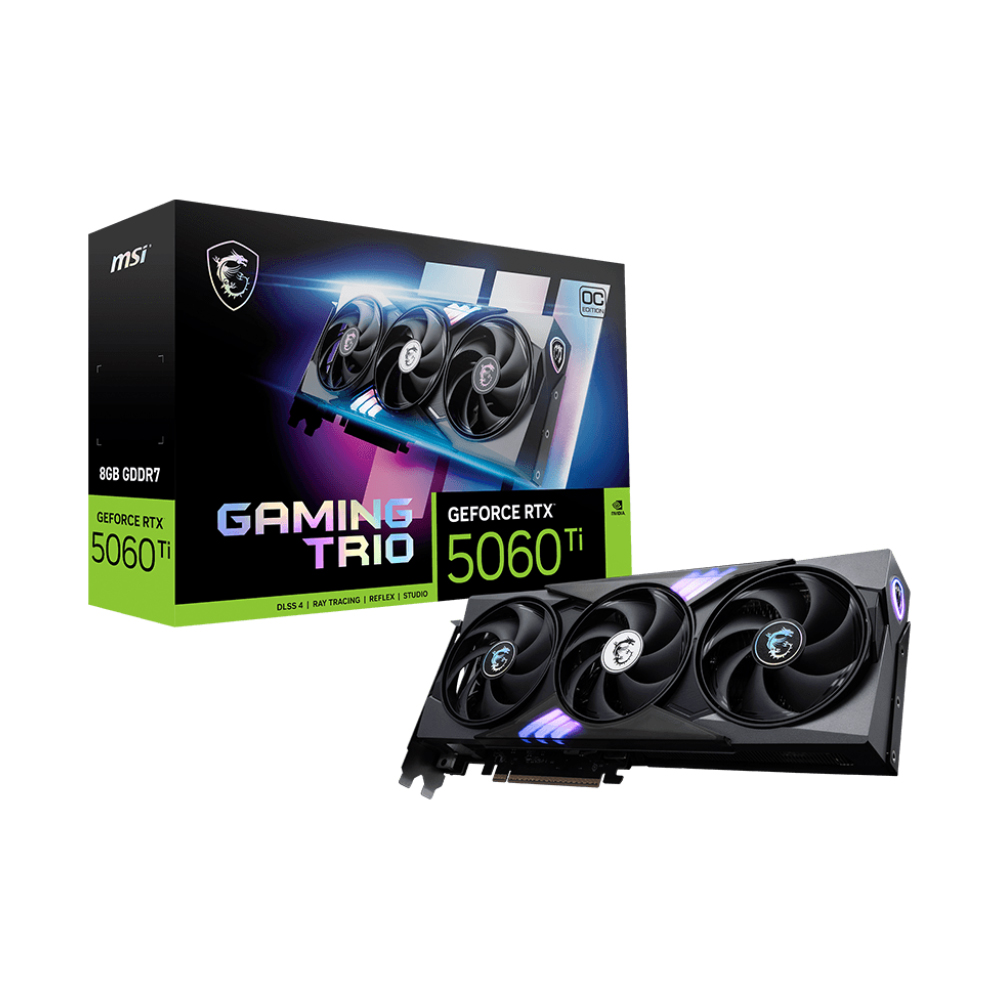 【MSI 微星】RTX5060Ti 8G GAMING TRIO OC 顯示卡