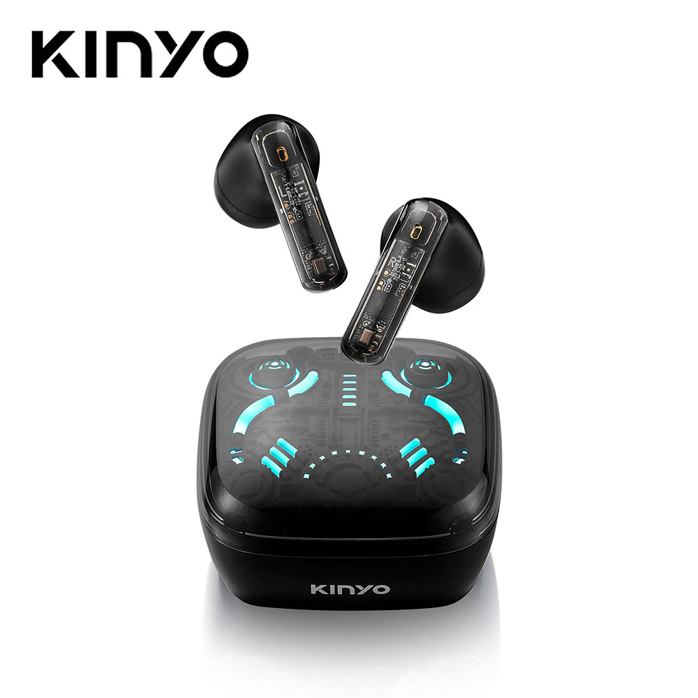 【KINYO】BTE-3909 炫光電競無線藍牙耳機