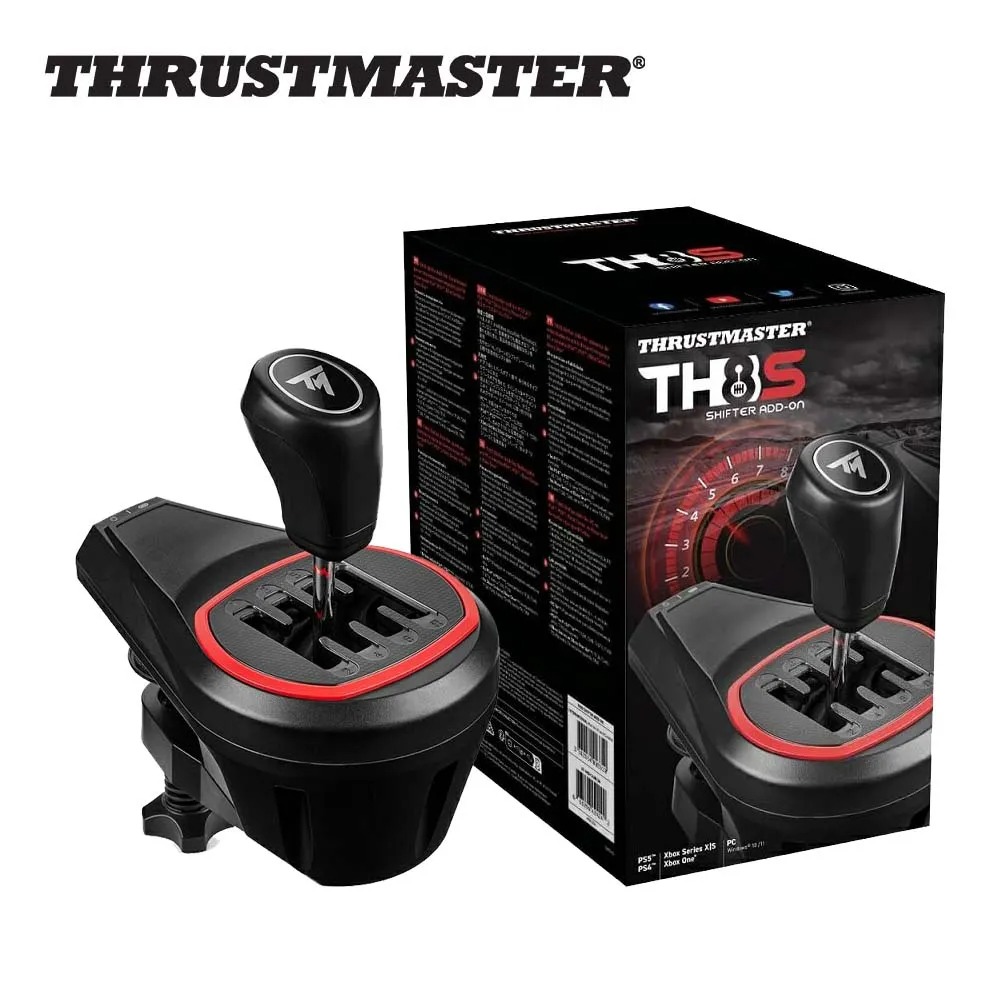 【THRUSTMASTER 圖馬斯特】TH8S Shifter Add-On 排檔桿