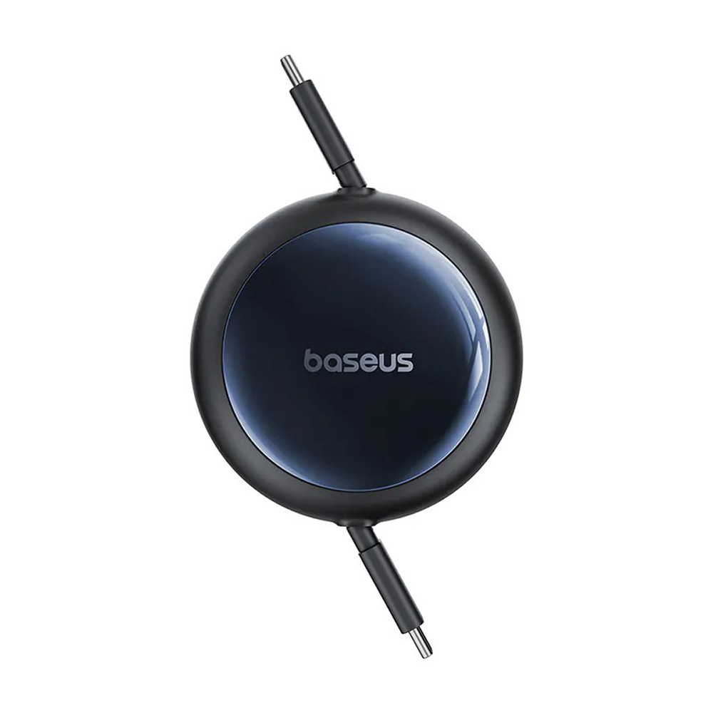 【Baseus倍思】Nomos系列 C to C 100W 伸縮快充線 1.5M 星際黑