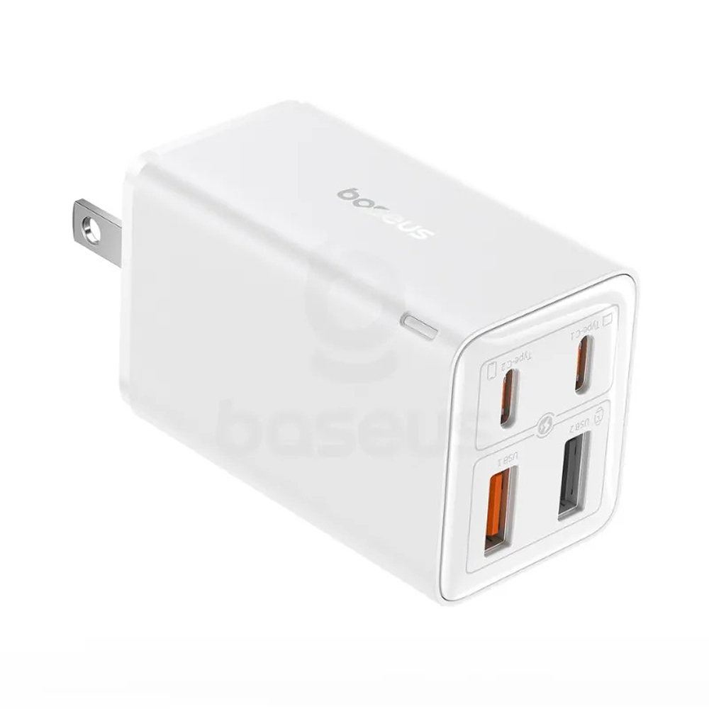 【Baseus 倍思】GaN6 Pro Type-C USB 氮化鎵充電器 皓月白