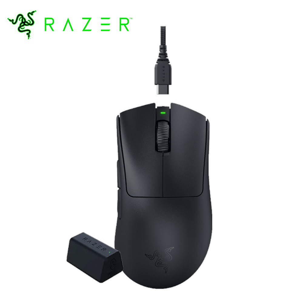 【Razer 雷蛇】煉獄奎蛇 V3 Pro 無線電競滑鼠+無線傳輸器