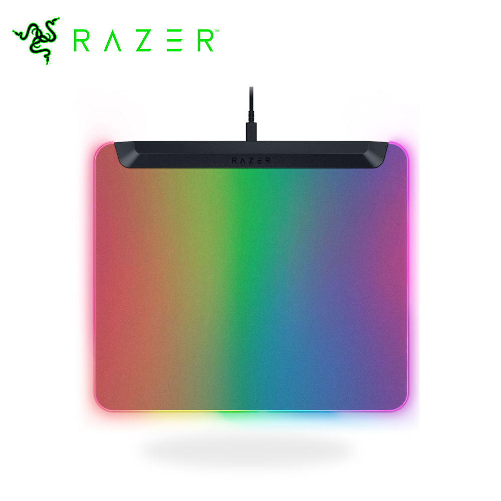 【Razer 雷蛇】FIREFLY V2 PRO 烈焰神蟲 幻彩版鼠墊《幻影綠》