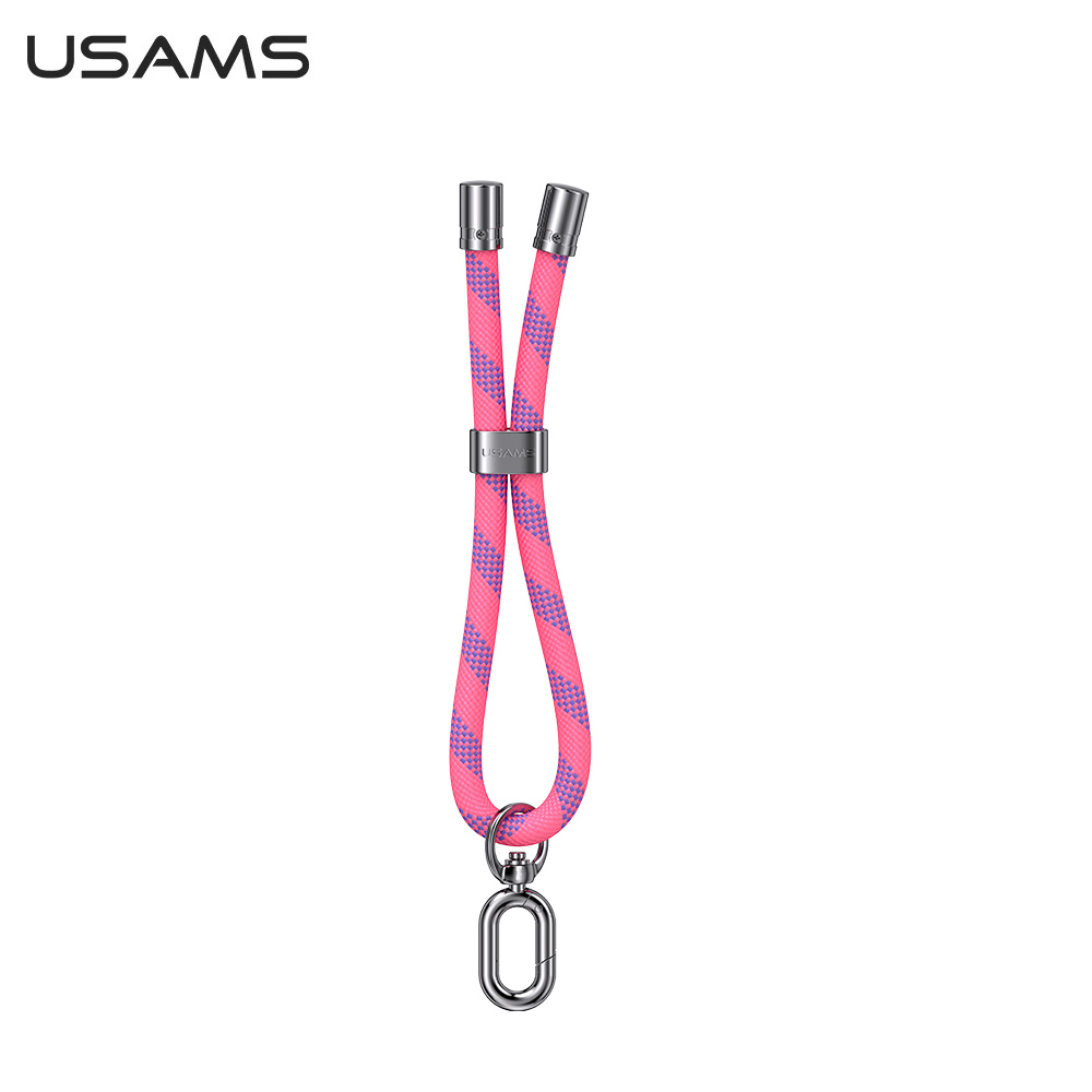 【USAMS】34CM 手腕手機掛繩 粉色