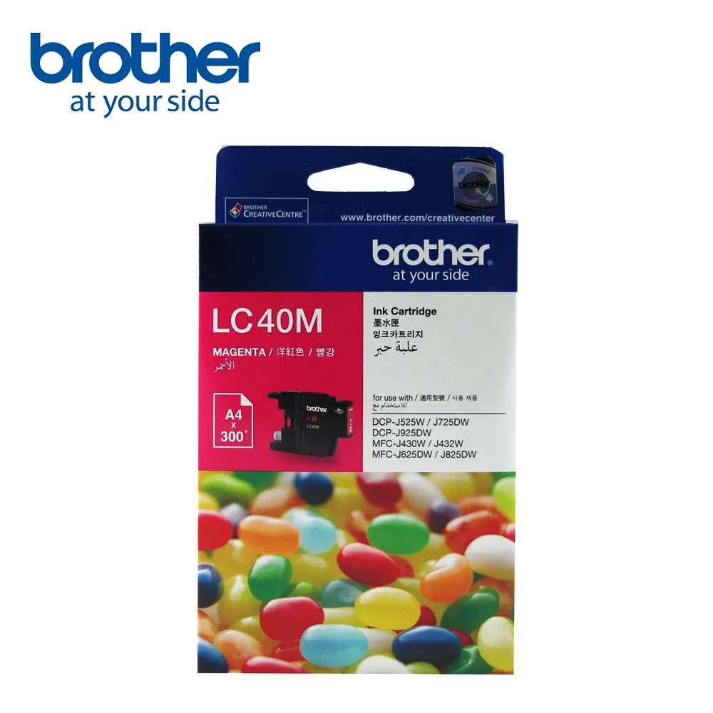 【Brother】LC40M 紅色墨水匣