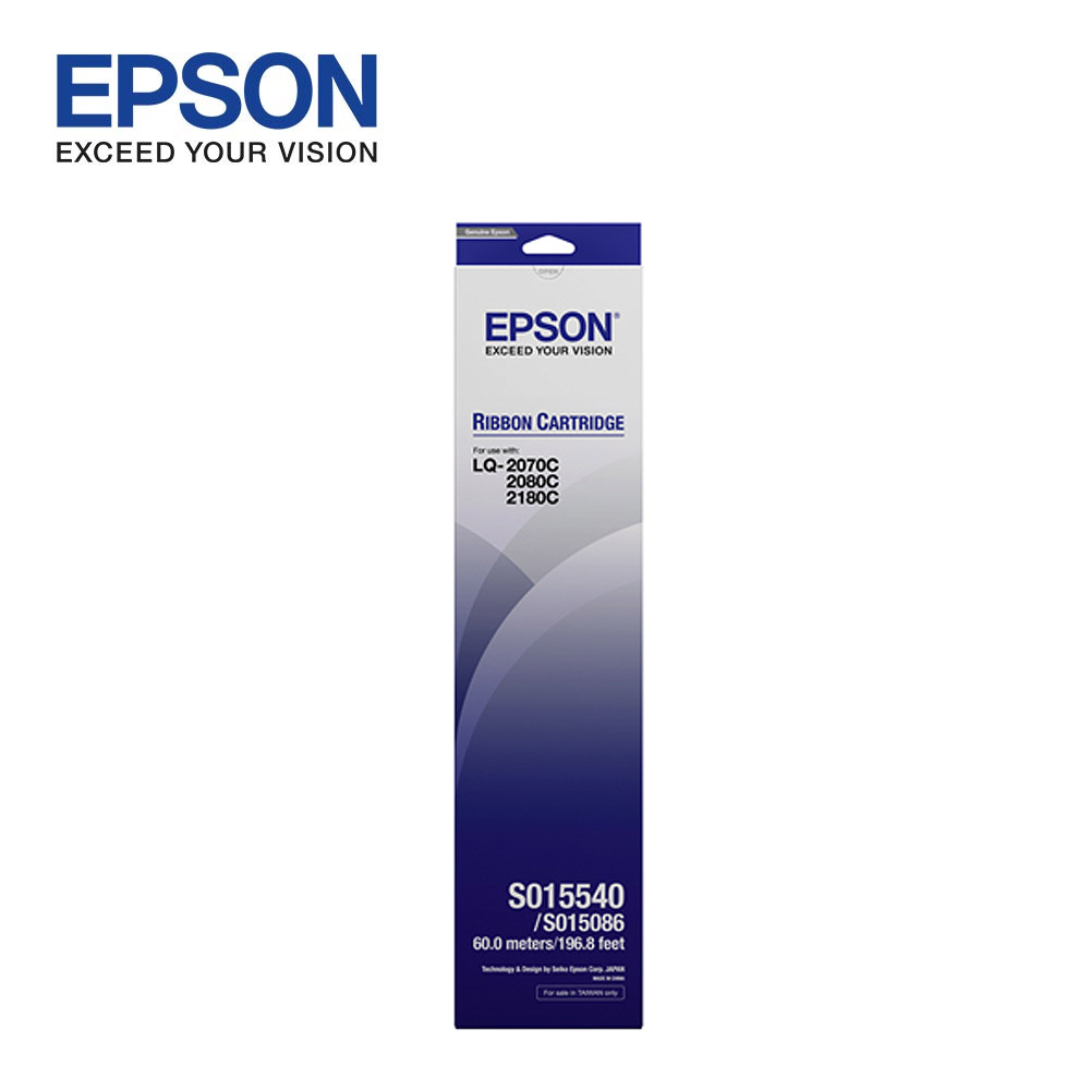 EPSON S015540/ S015086 原廠黑色帶