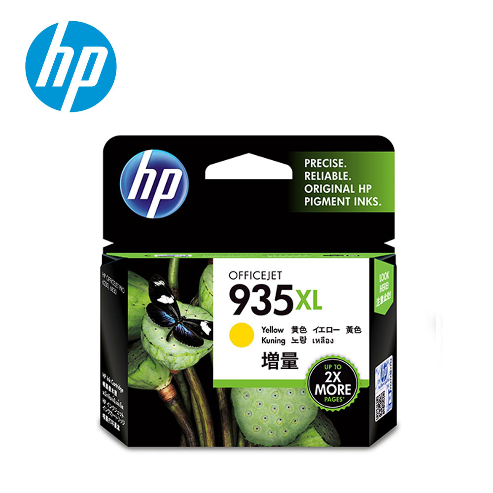 【HP 惠普】C2P26AA NO.935XL 高容量黃色墨水匣