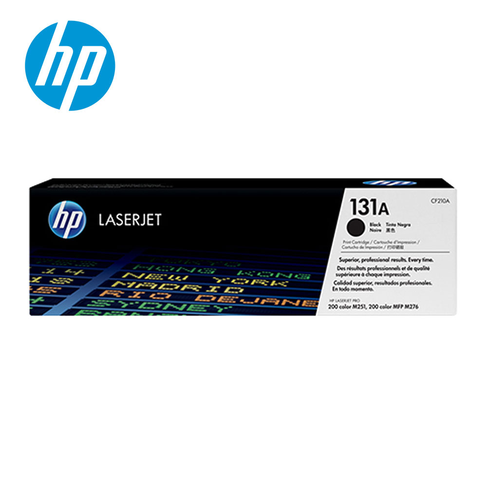 【HP 惠普】CF210A LaserJet 黑色碳粉匣 131A