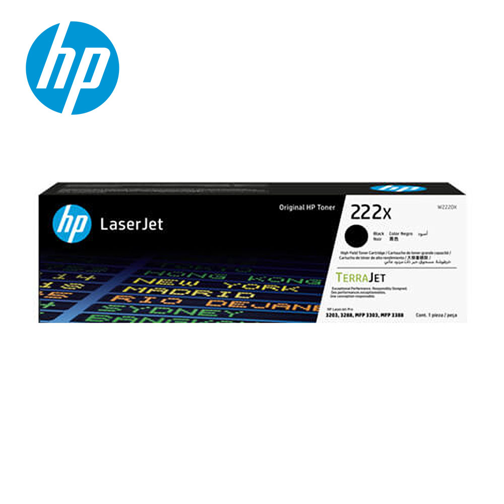 【HP 惠普】W2220X LaserJet 黑色碳粉匣 222X