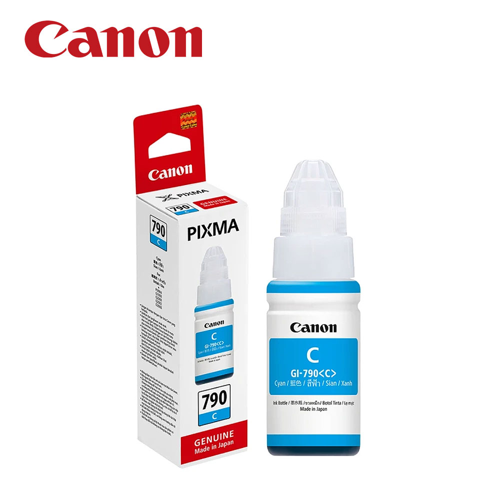 【CANON】GI-790 C 藍色墨水