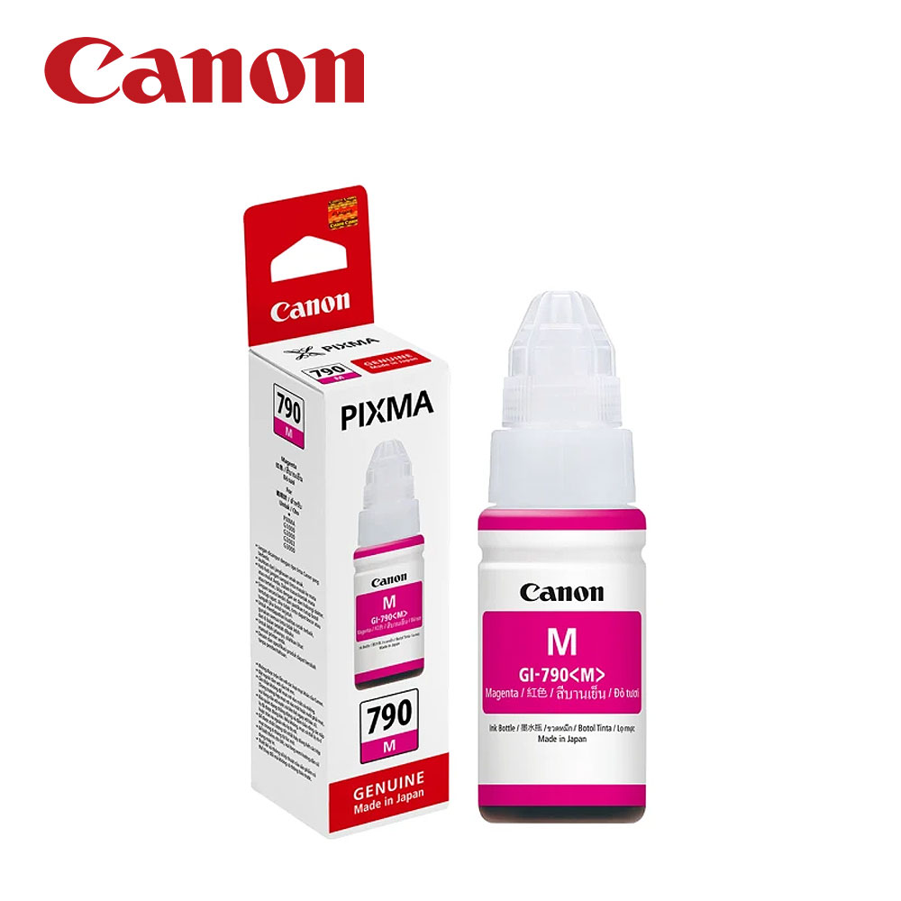 【CANON】GI-790 M 紅色墨水