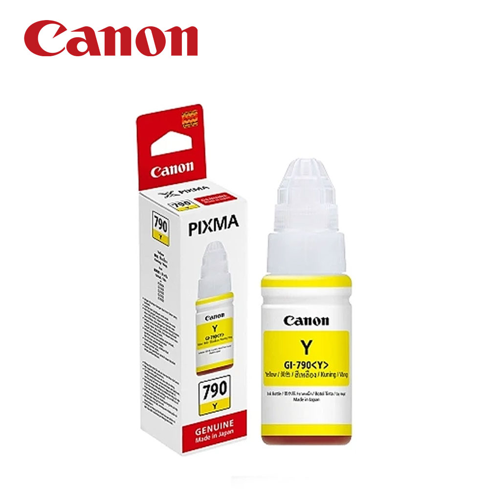 【Canon】GI-790 Y 黃色墨水