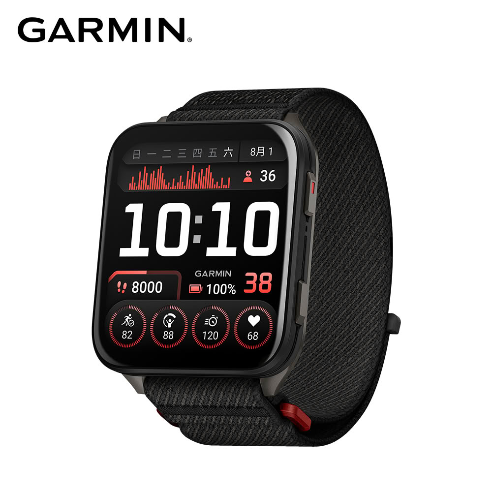 【GARMIN】VENU X1 全方位 GPS 智慧腕錶｜晶碳黑