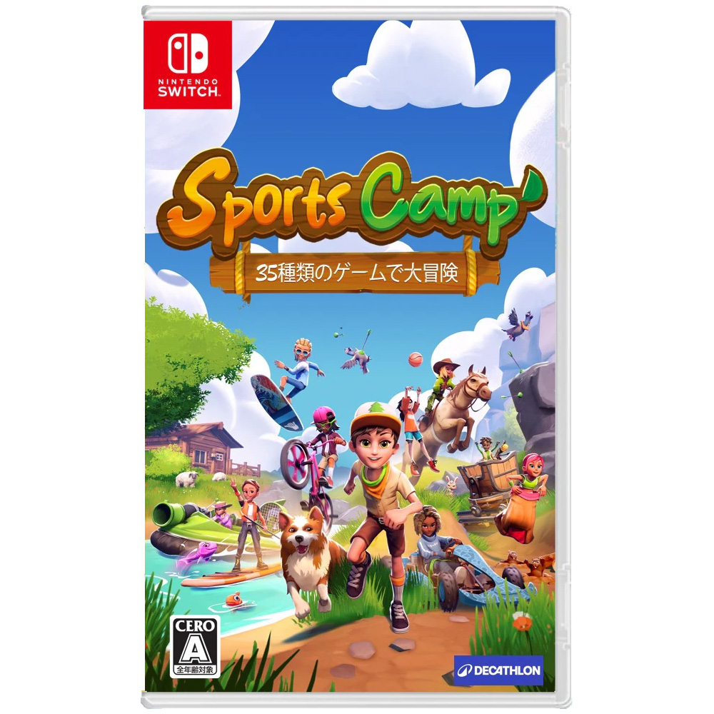 【NS 遊戲】Sports Camp 運動夏令營35合一遊戲大冒險《日中版》
