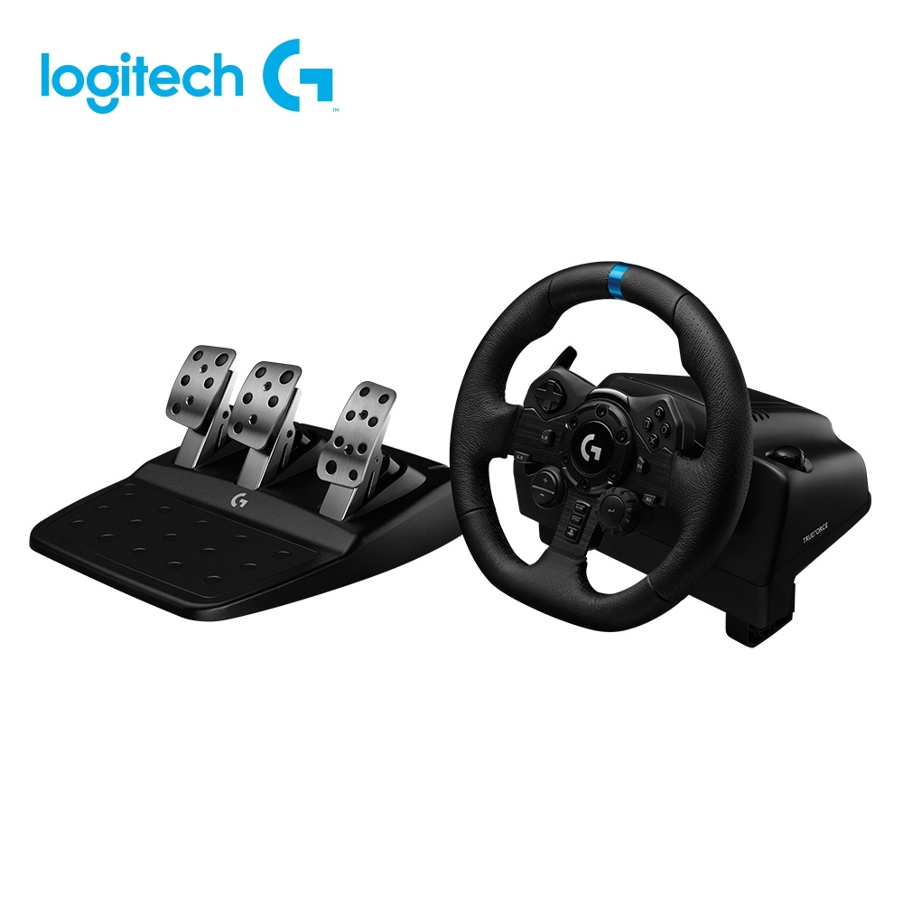【Logitech 羅技】G923 TRUEFORCE 模擬賽車方向盤 [支援PS5/PS4/PC]