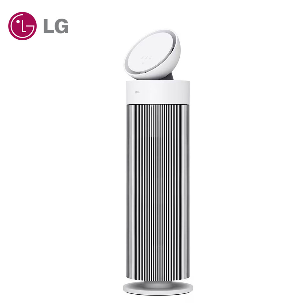 【LG 樂金】PuriCare AeroBooster 空氣清淨機 專業版｜AS551GWX0 極淨白