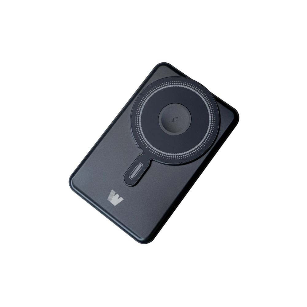 【WEPHONE】五合一磁吸無線行動電源 10000mAh｜黑色