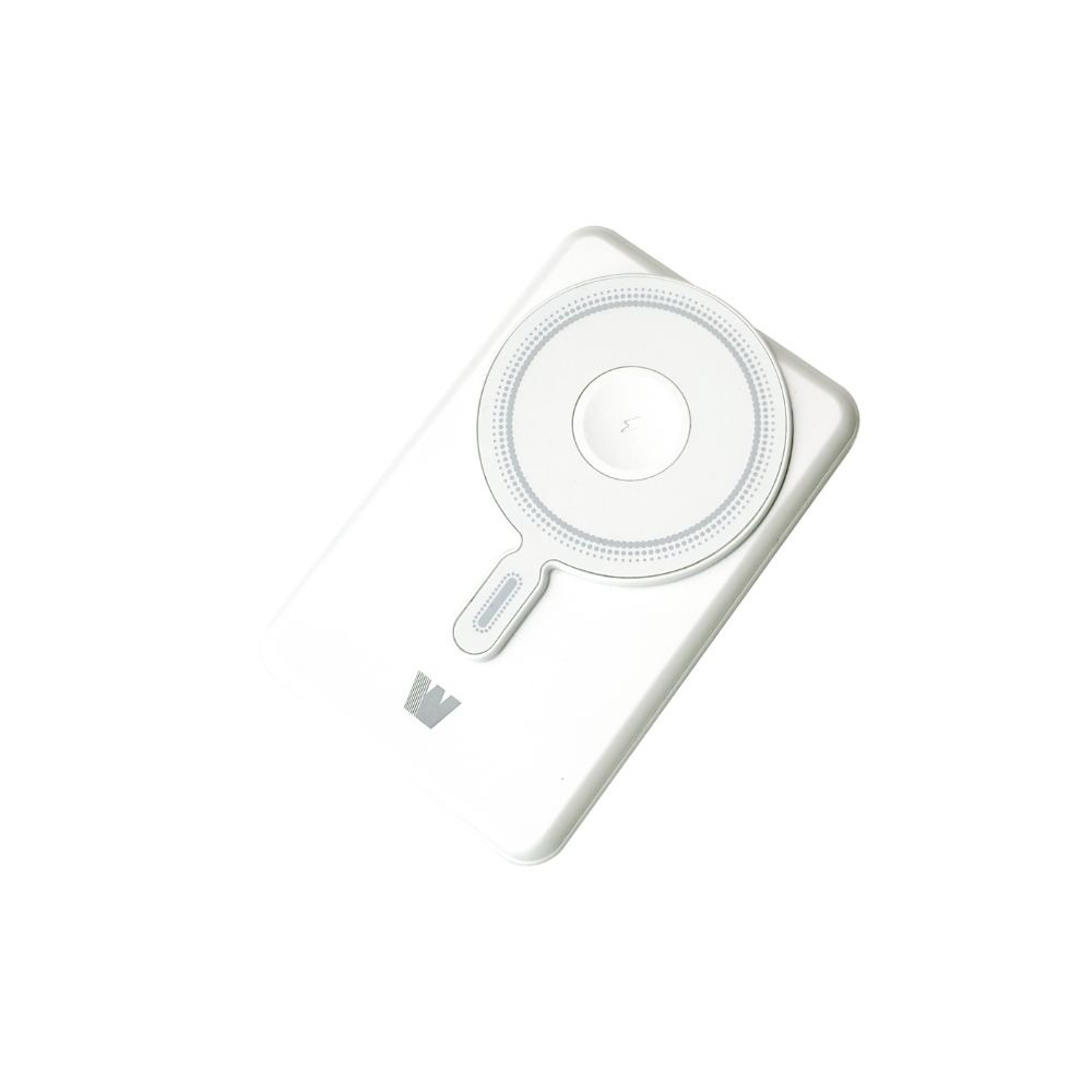 【WEPHONE】五合一磁吸無線行動電源 10000mAh｜白色