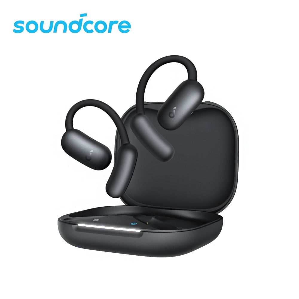 【soundcore】AeroFit 2 AI 開放式藍牙耳機｜天際黑
