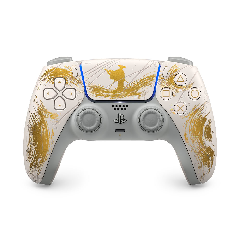 【PS5 周邊】DualSense 無線控制器 黃金限量版《羊蹄山戰鬼》