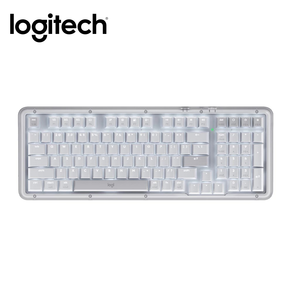 【Logitech 羅技】ALTO KEYS K98M 機械式無線鍵盤 珍珠白