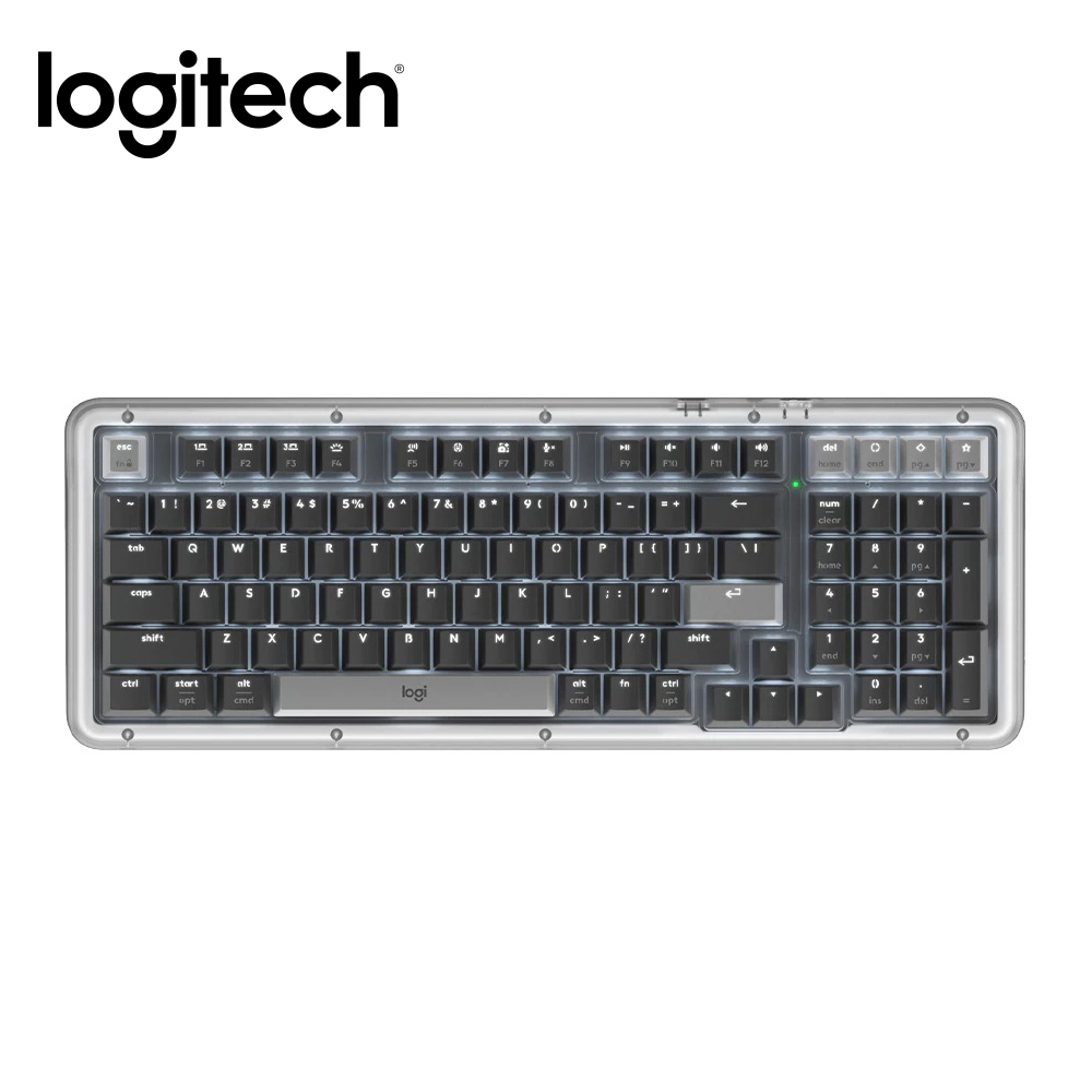 【Logitech 羅技】ALTO KEYS K98M 機械式無線鍵盤 石墨黑