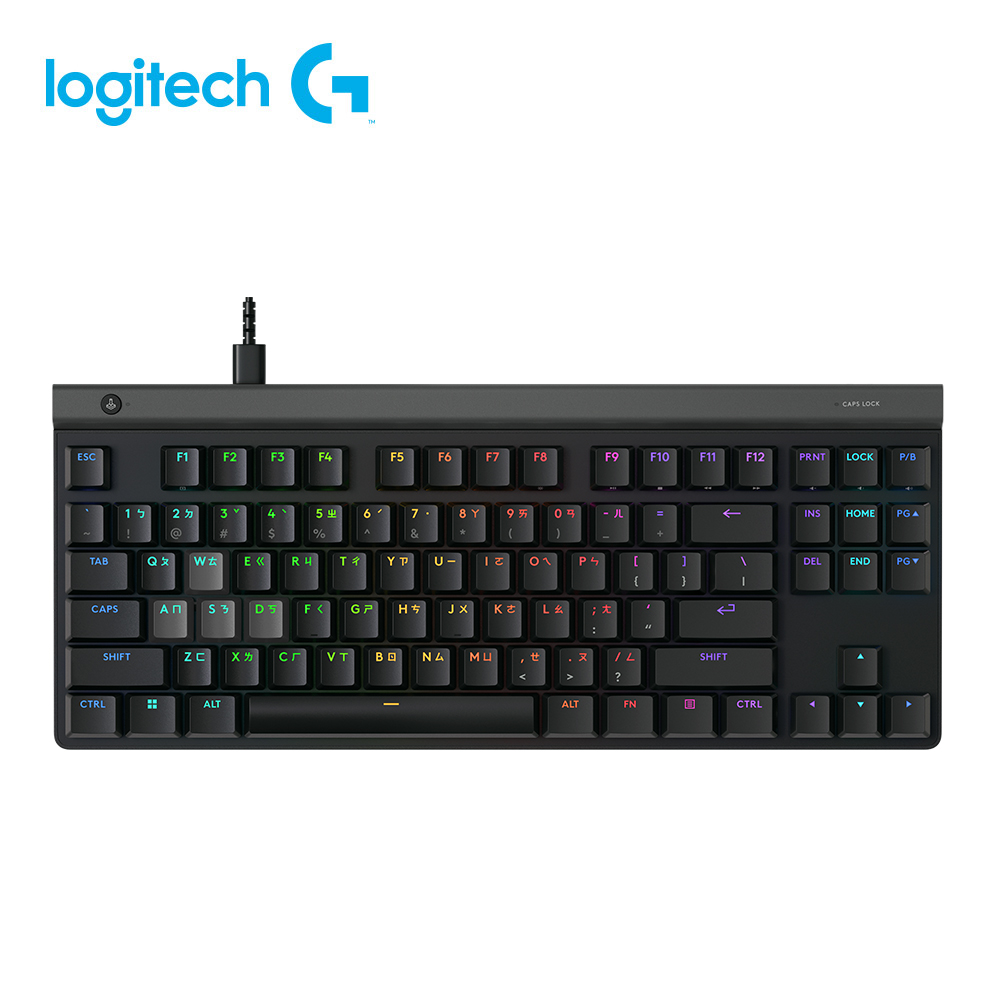 【Logitech G】G515 RAPID TKL 類比磁軸電競鍵盤｜黑色