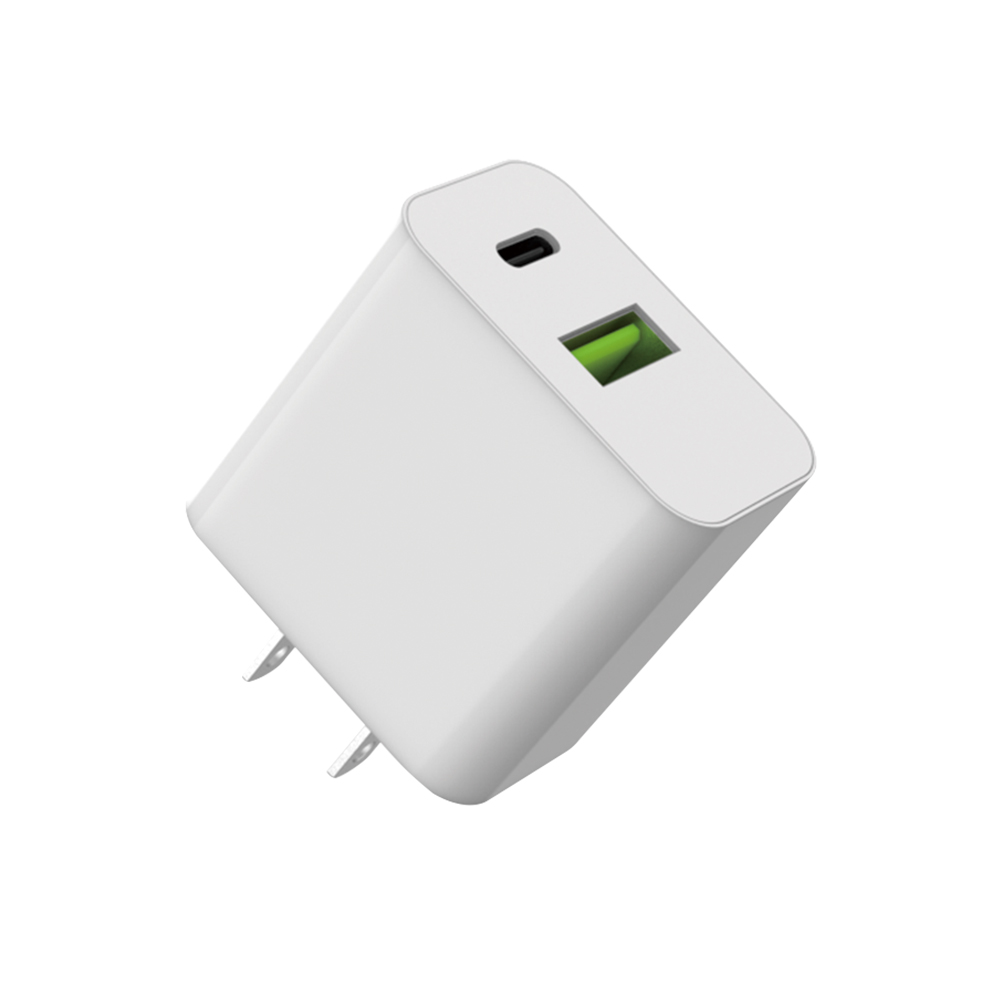 【MCK】MCK-U221 1A1C 雙孔快充充電器 20W｜白色