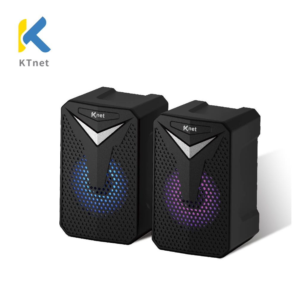 【KTNET】Q71 LED彩漾RGB多媒體 USB喇叭