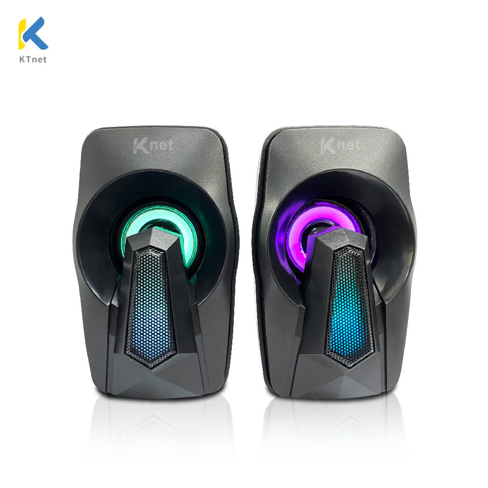 【KTNET】QB81 LED 二件式彩漾藍牙喇叭