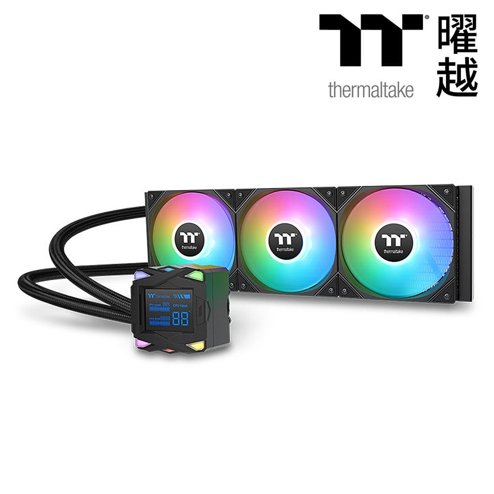【Thermaltake 曜越】LA360-S ARGB LCD一體式水冷散熱器