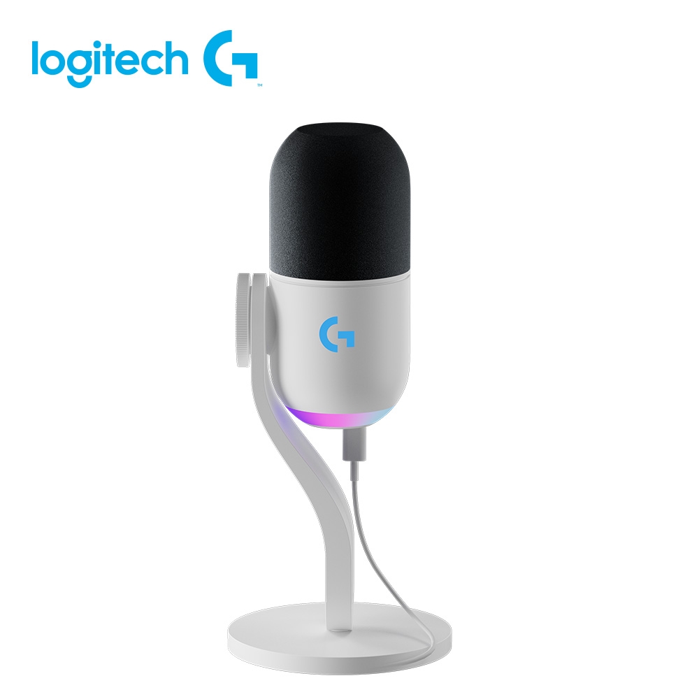 【Logitech 羅技】YETI GX USB麥克風 白色