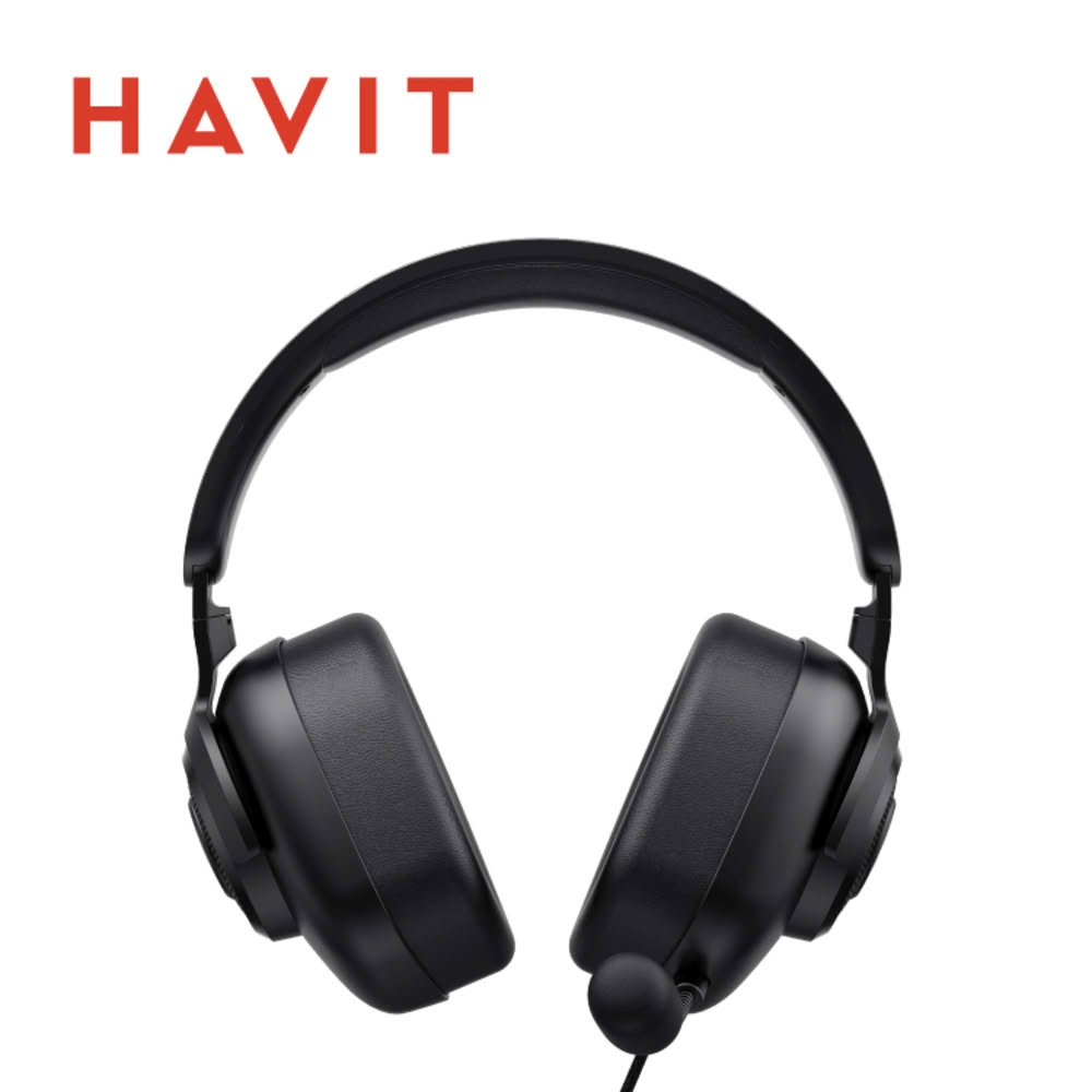 【Havit】H2230d 高階旋轉耳罩式耳機 黑色