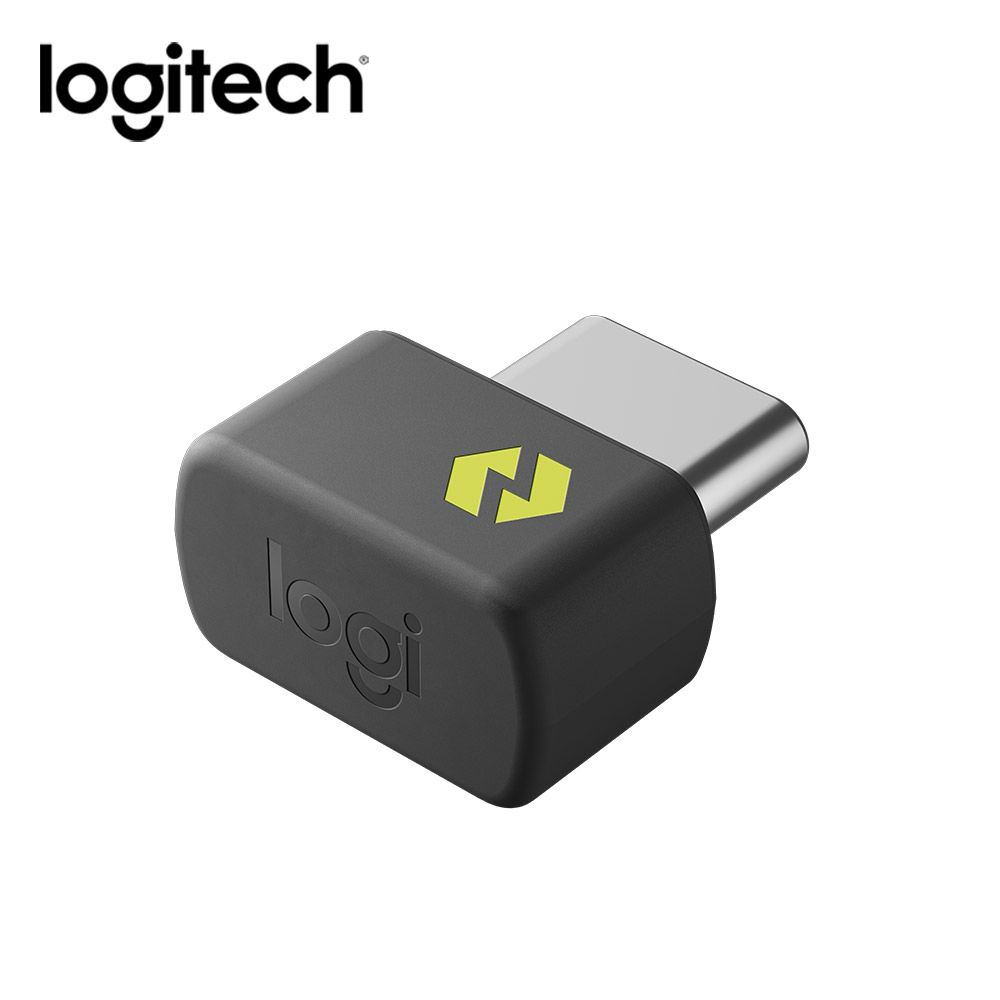 【Logitech 羅技】BOLT USB-C 無線接收器｜石墨黑