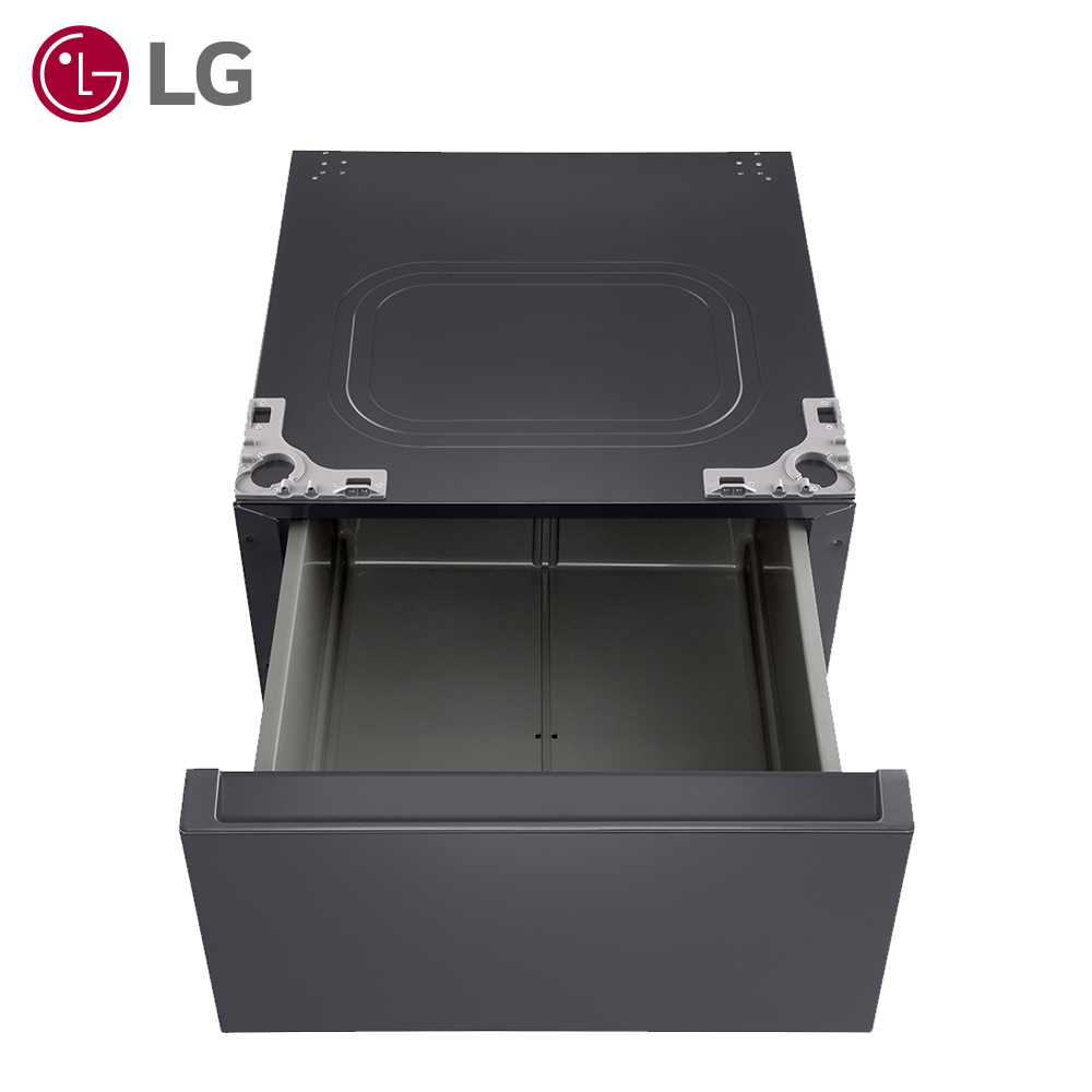 【LG 樂金】LWP-25N24 抽屜式滾筒底座 夜墨灰｜含基本安裝
