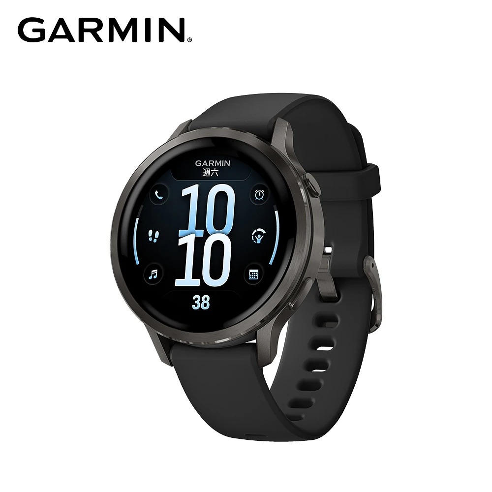 【GARMIN】VENU 4 GPS智慧腕錶 41mm《極致黑》